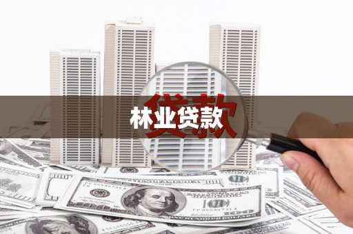 靖宇林业贷款