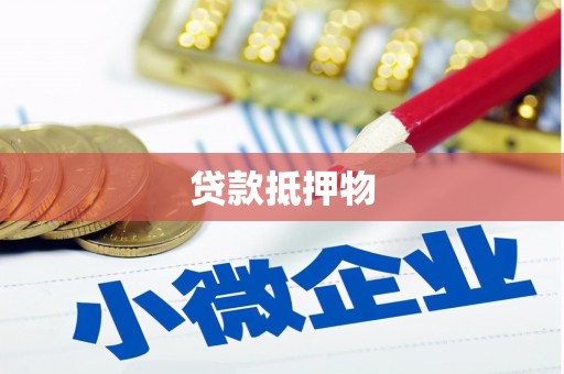 宿州贷款抵押物