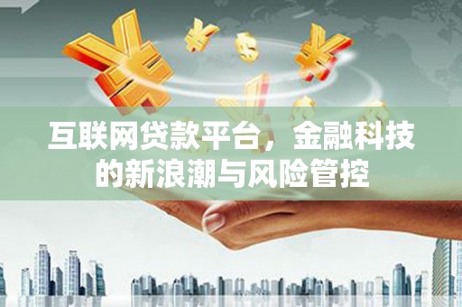 华宁互联网贷款平台，金融科技的新浪潮与风险管控