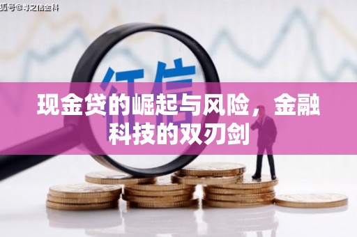 遂宁现金贷的崛起与风险，金融科技的双刃剑