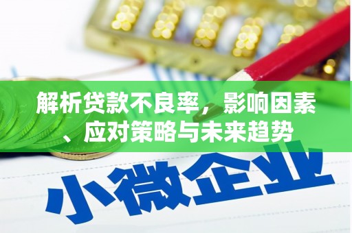 阳东解析贷款不良率，影响因素、应对策略与未来趋势