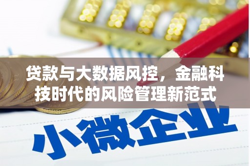 禹会贷款与大数据风控，金融科技时代的风险管理新范式