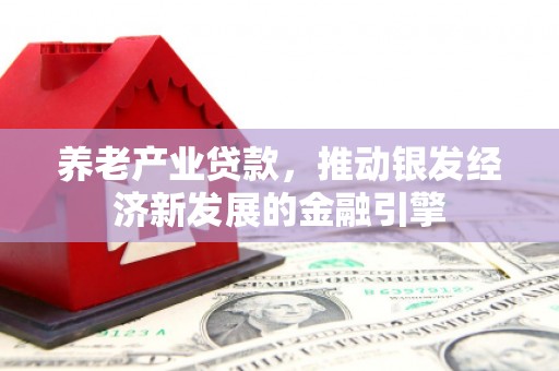 公馆养老产业贷款，推动银发经济新发展的金融引擎