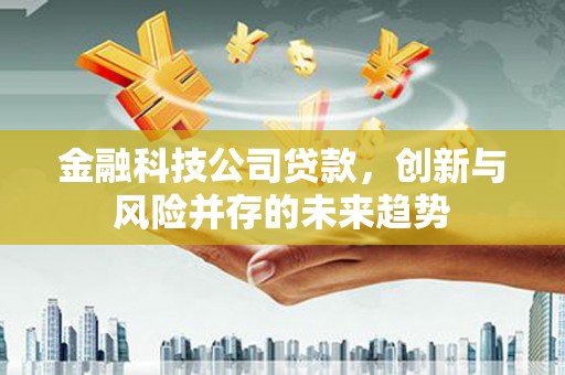 浦口金融科技公司贷款，创新与风险并存的未来趋势