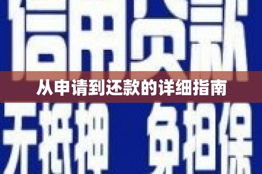 双河从申请到还款的详细指南