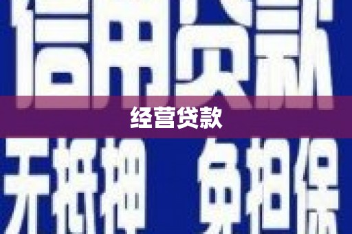 横栏经营贷款