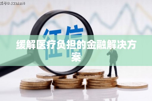 阿尔山缓解医疗负担的金融解决方案