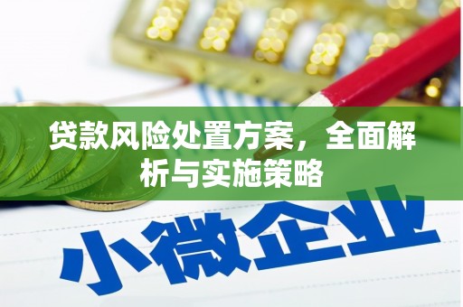 永安贷款风险处置方案，全面解析与实施策略